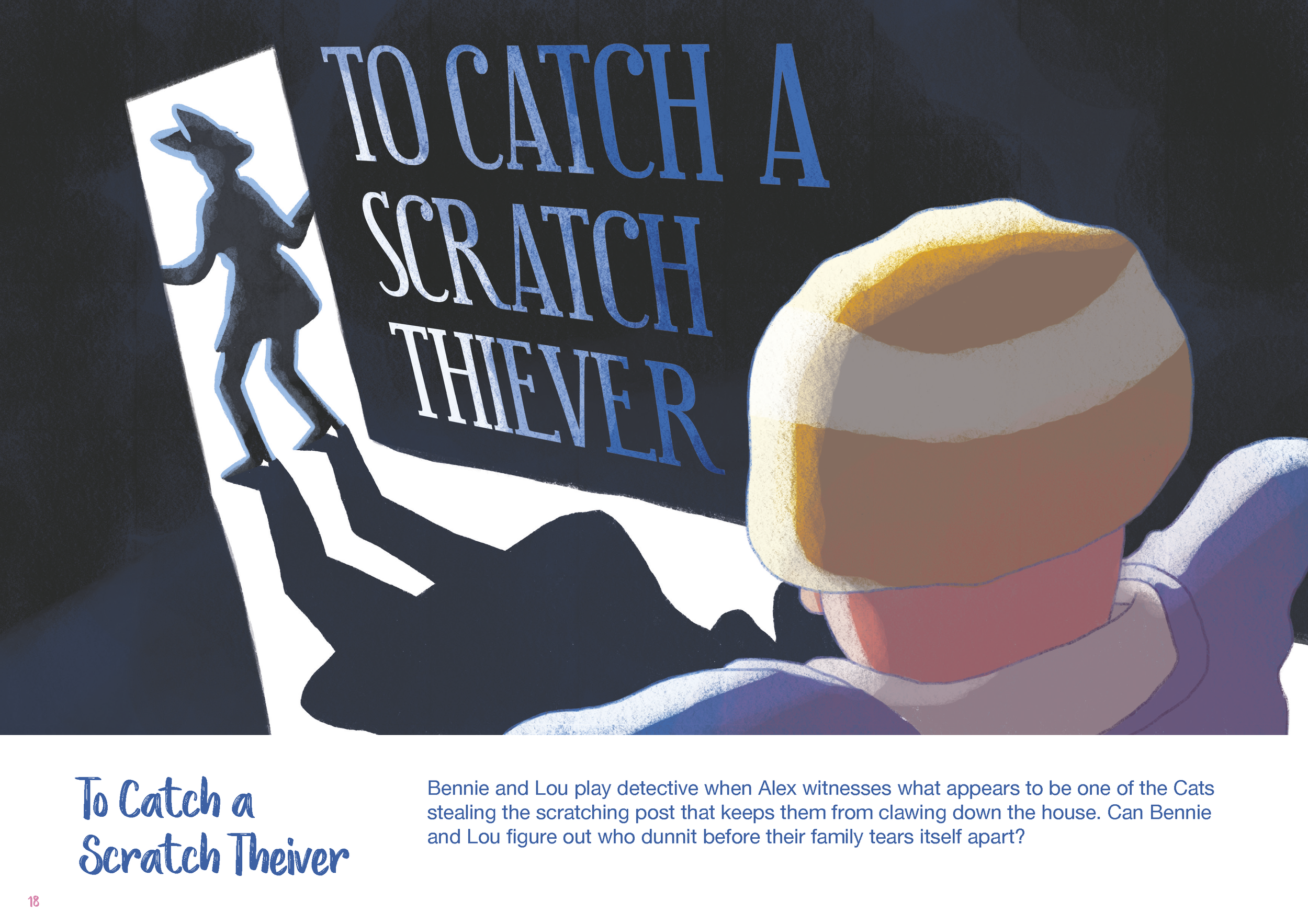 "Here to Stay!" Episode Title Card: To Catch A Scratch Thiever