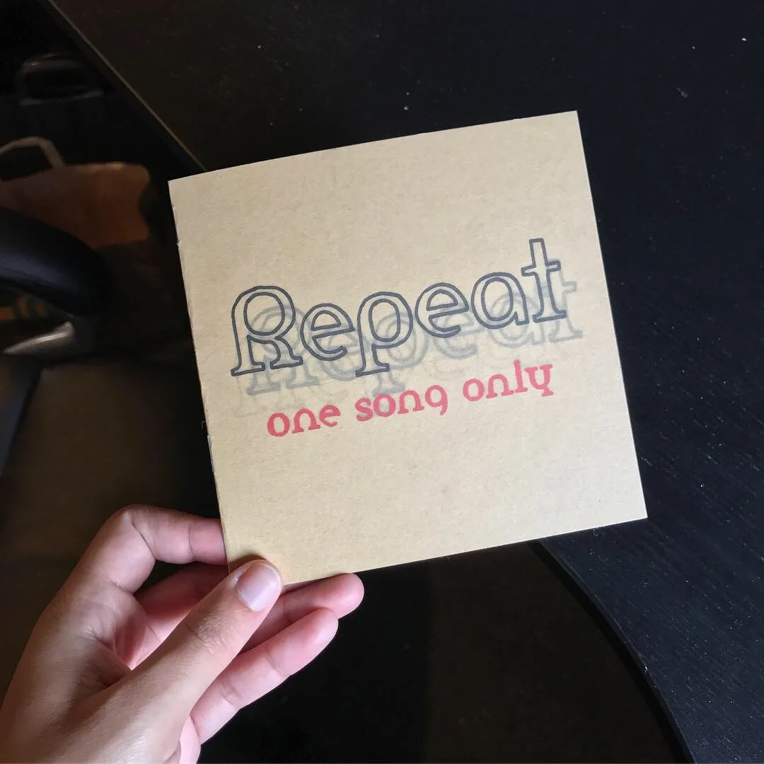 Repeat: One Song Only Zine