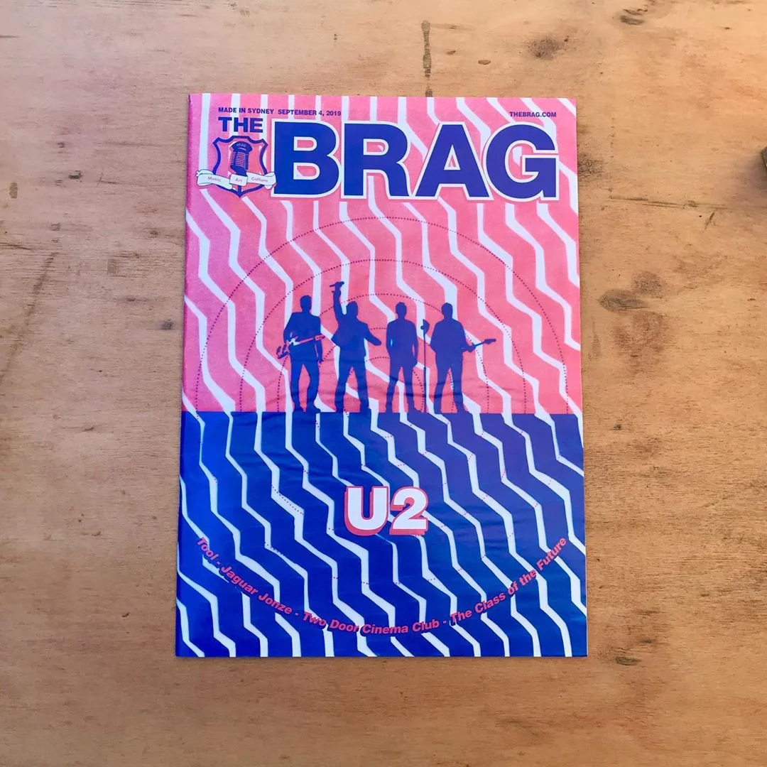 U2 (The Brag Magazine Cover Art)