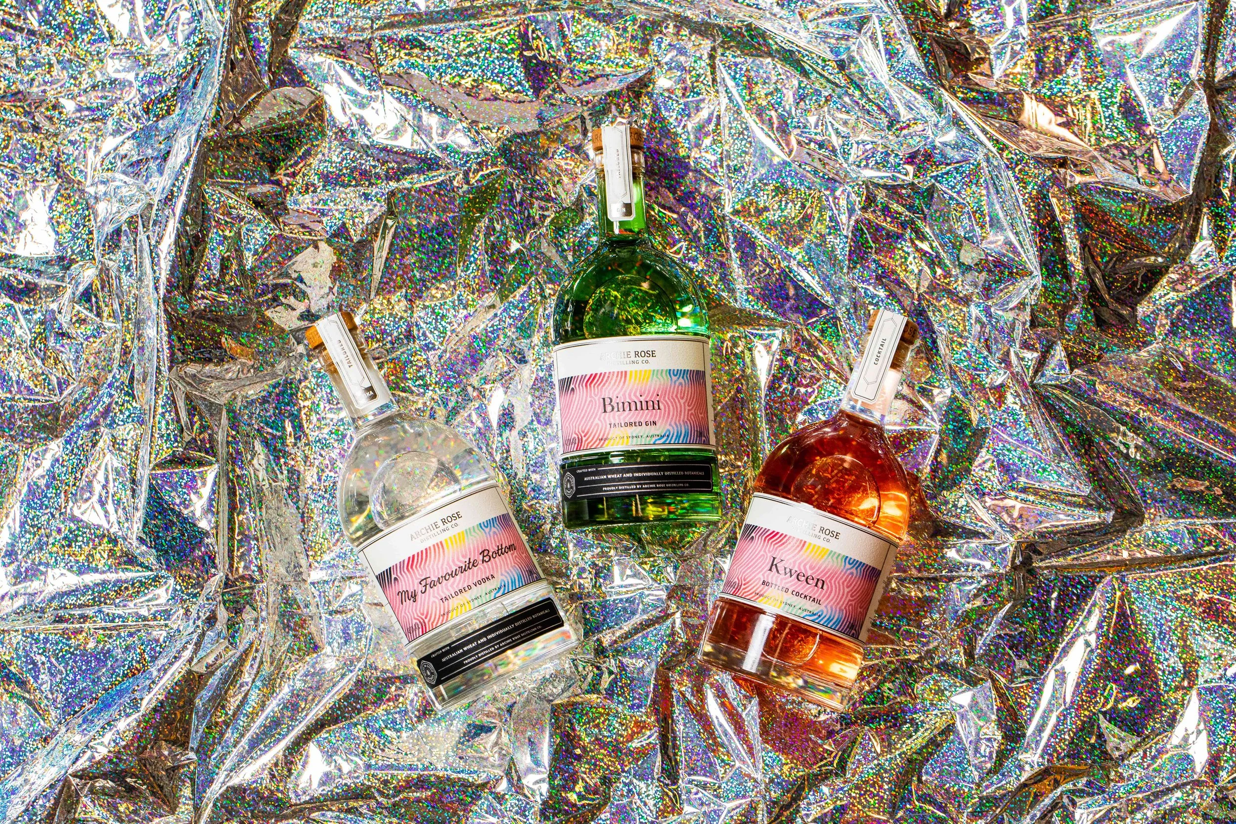 Bottled Cocktail & Tailored Spirit Label Designs (Archie Rose x Sydney ...