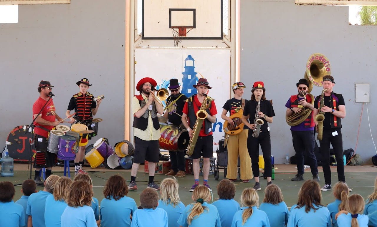 JUNKADELIC PERTH NEW ORLEANS BRASS BAND WEDDING LIVE MUSIC