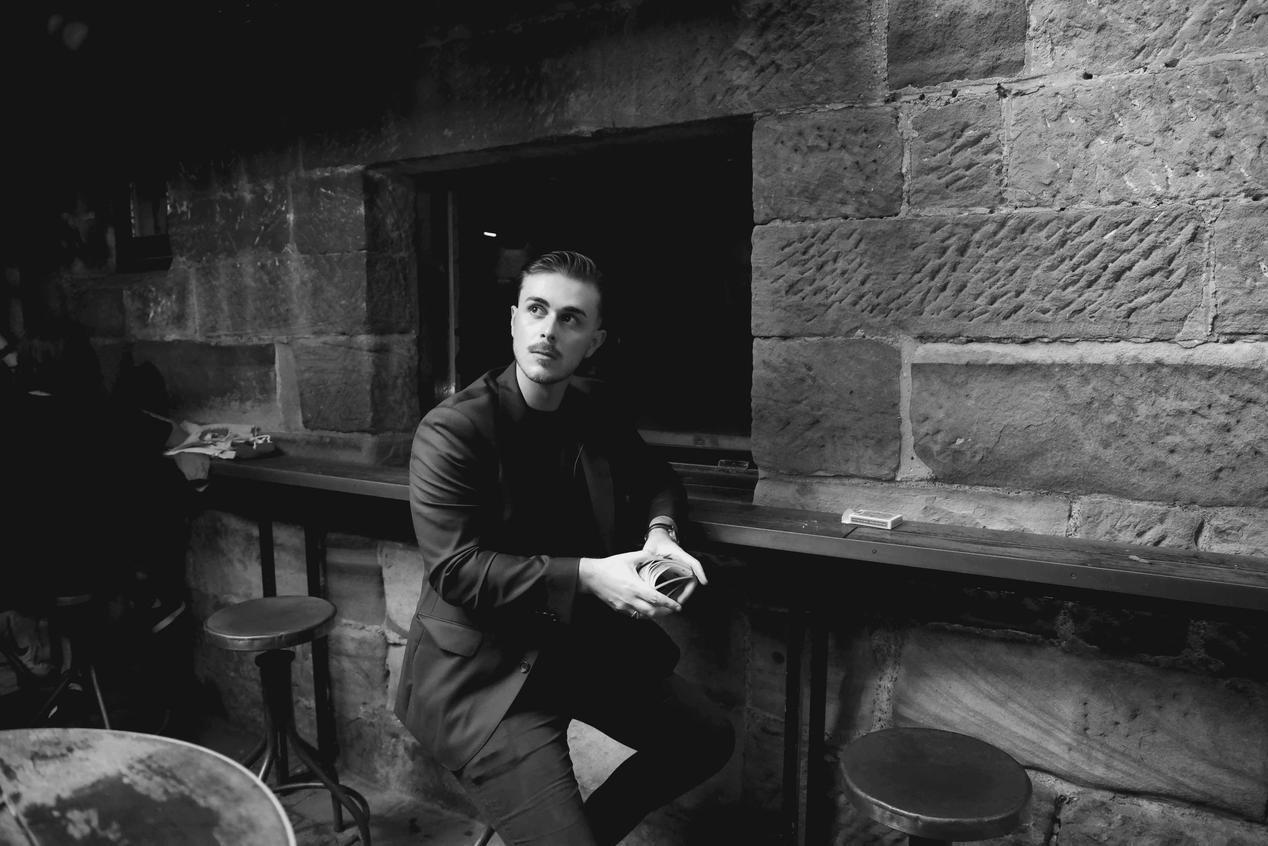 Sydney based CAMERON is performing magic at private parties today