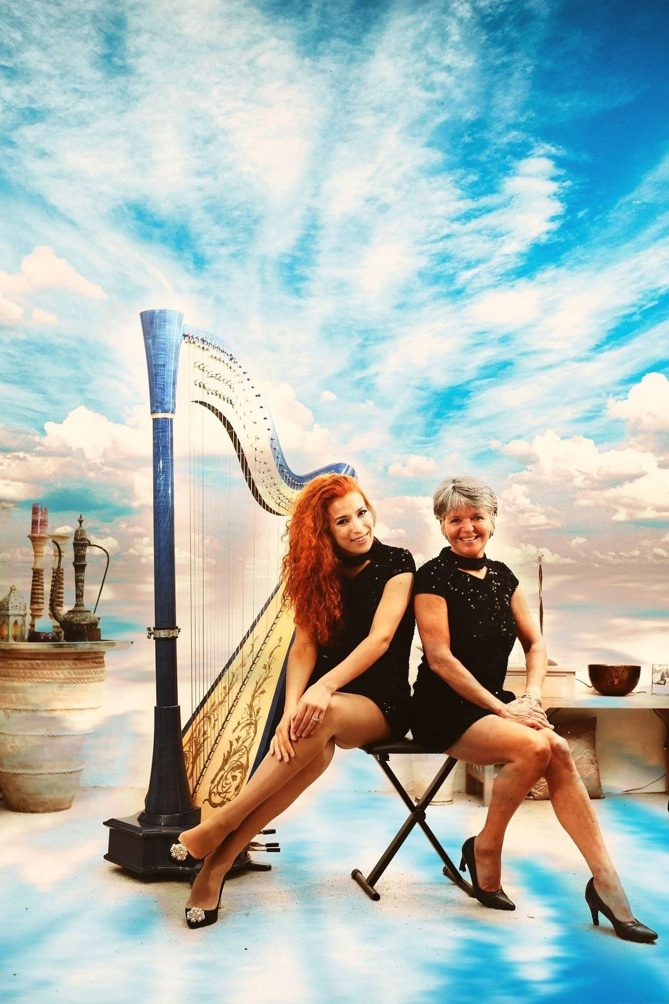 Classical Duo Singer and Harp Melbourne | Great Prices | FINESSE | Artist Bookings