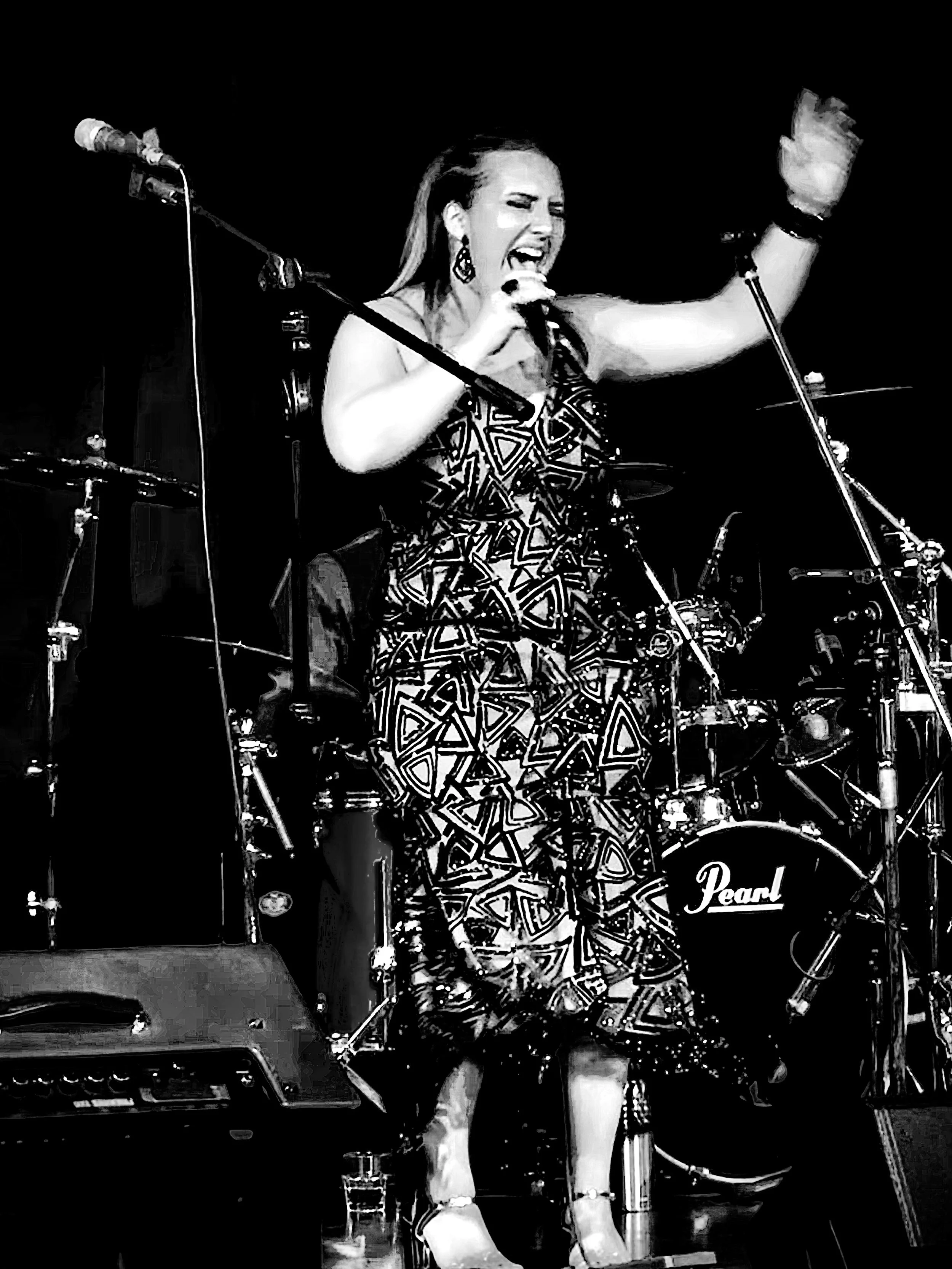 The Chameleonz lead singer Sabrina Alison for Mic Check'