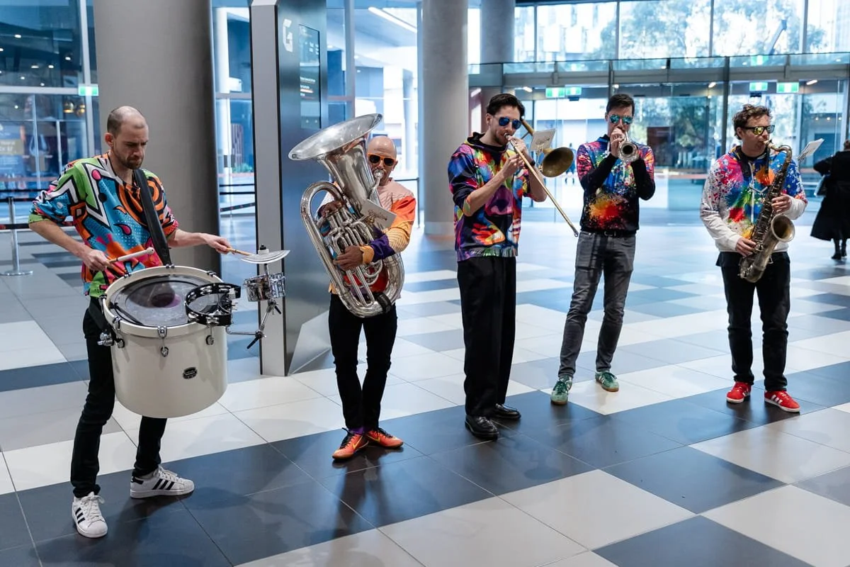 THE PIT CREW MELBOURNE JAZZ ENSEMBLE WEDDING HIRE