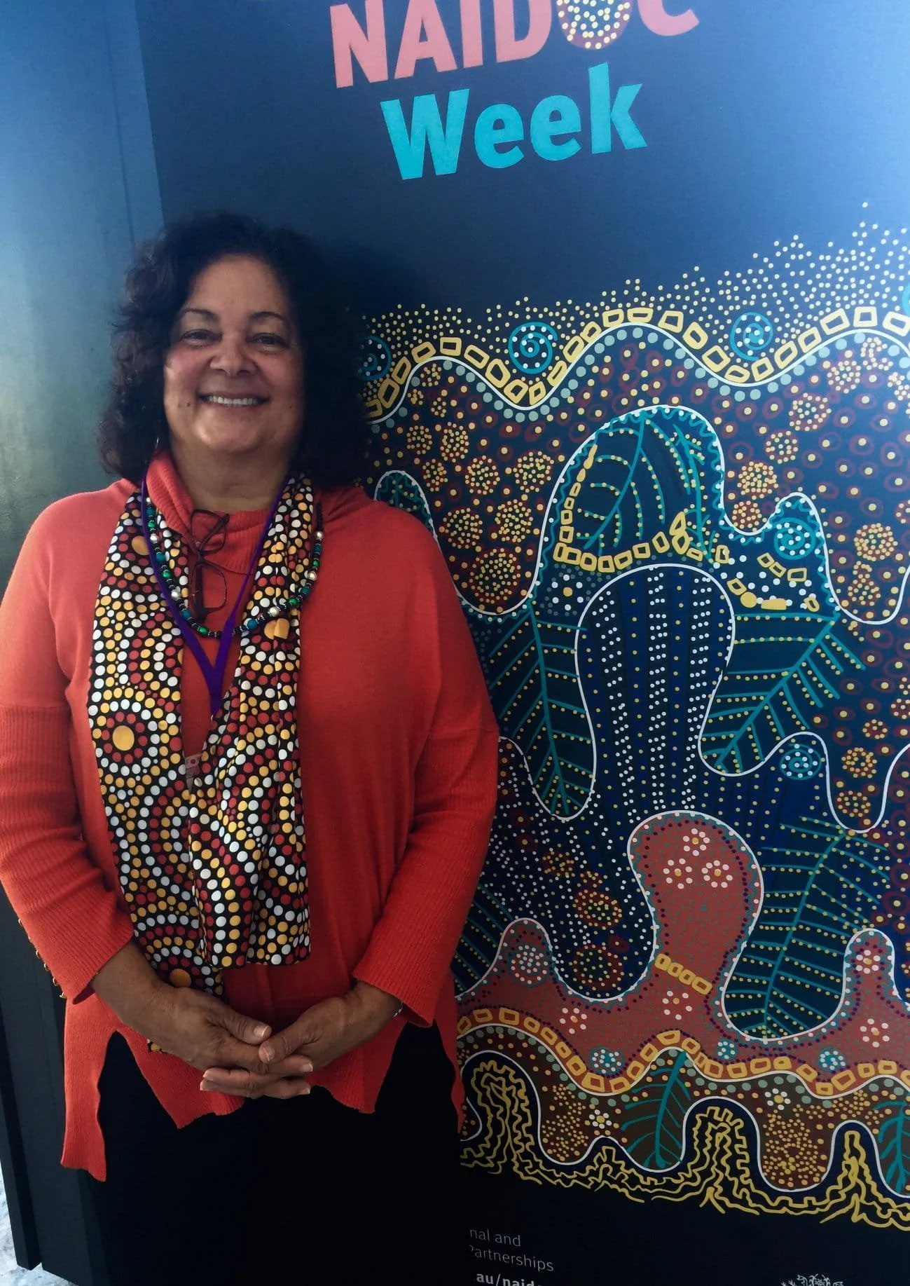 AUNTY KERRY QUEENSLAND ABORIGINAL CULTURAL ELDER FESTIVAL CEREMONY