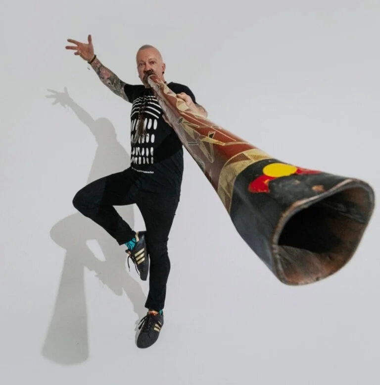 Hire First Nation Yidaki Performer Melbourne | GANGA didgeridoo world fusion live act | Artist Bookings