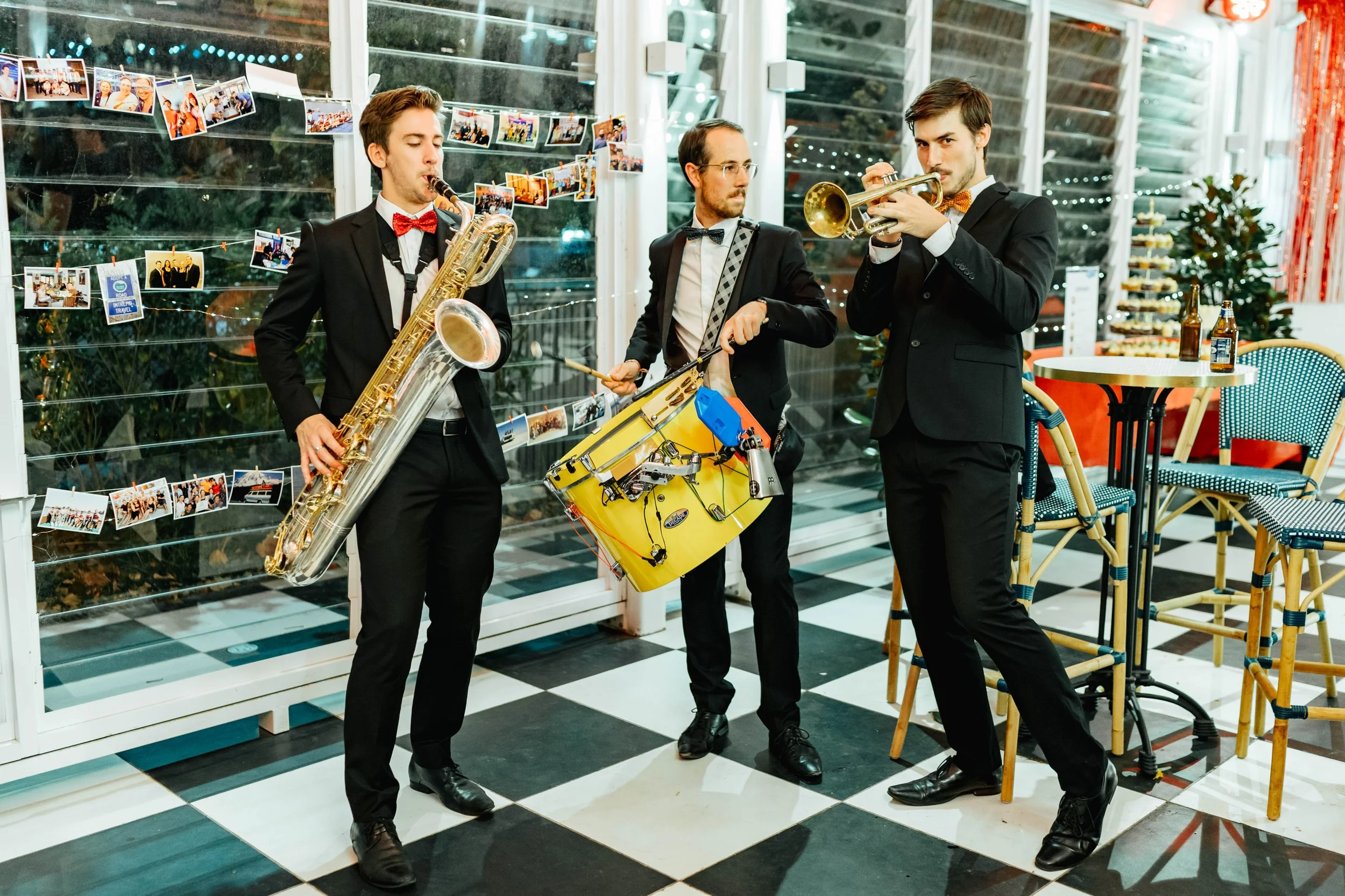 THE PIT CREW MELBOURNE UPBEAT JAZZ PRIVATE PARTY