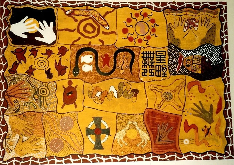 Book First Nation visual arts Melbourne | FIONA vibrant storytelling through contemporary painting