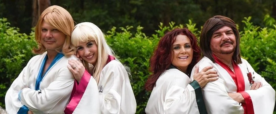 Hire Sunshine Coast ABBA Tribute Band | ABBA FABULOUS birthday party music | Artist Bookings