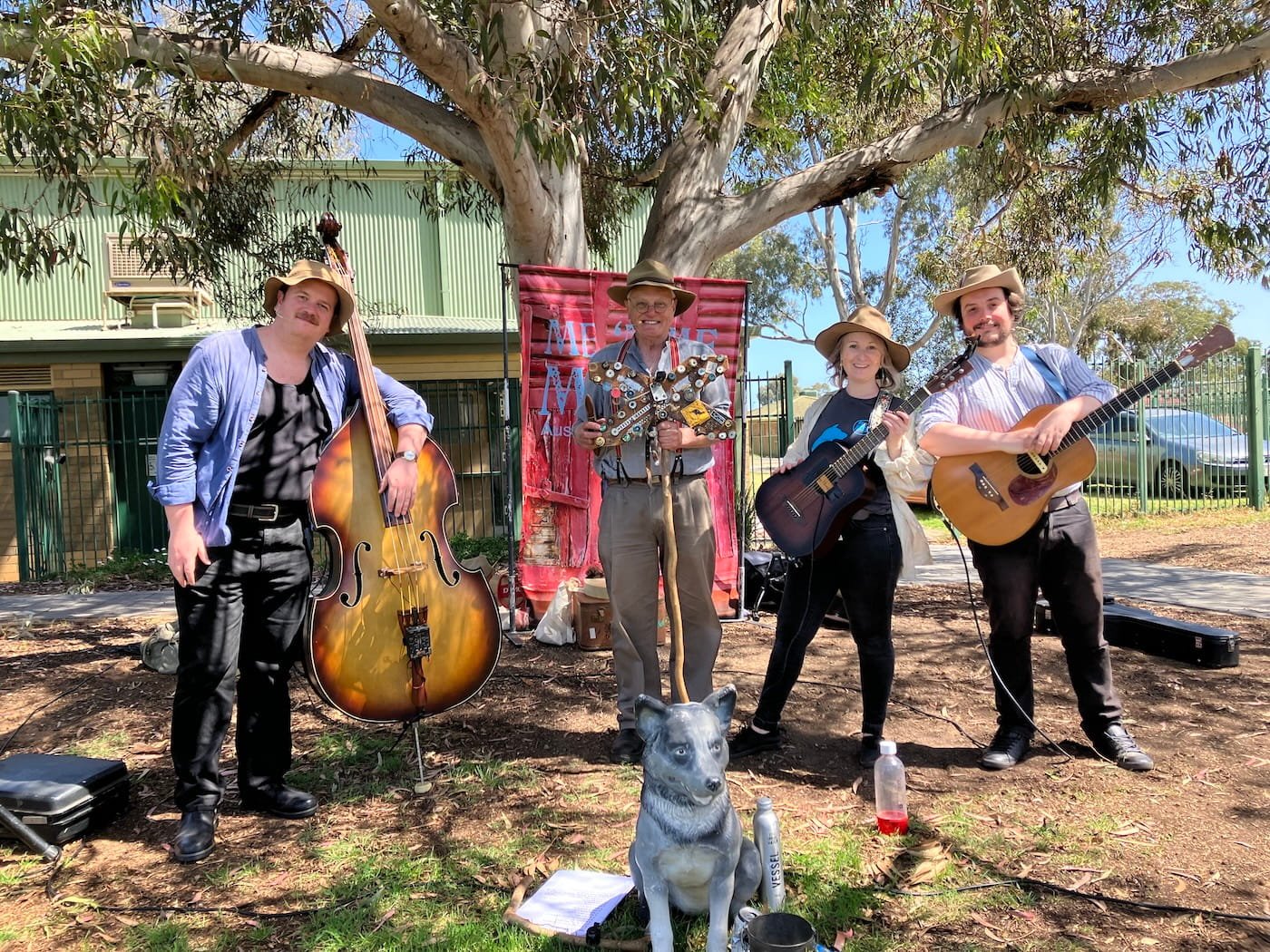 Book live country folk band Adelaide | ME N ME MATES community events | Artist Bookings