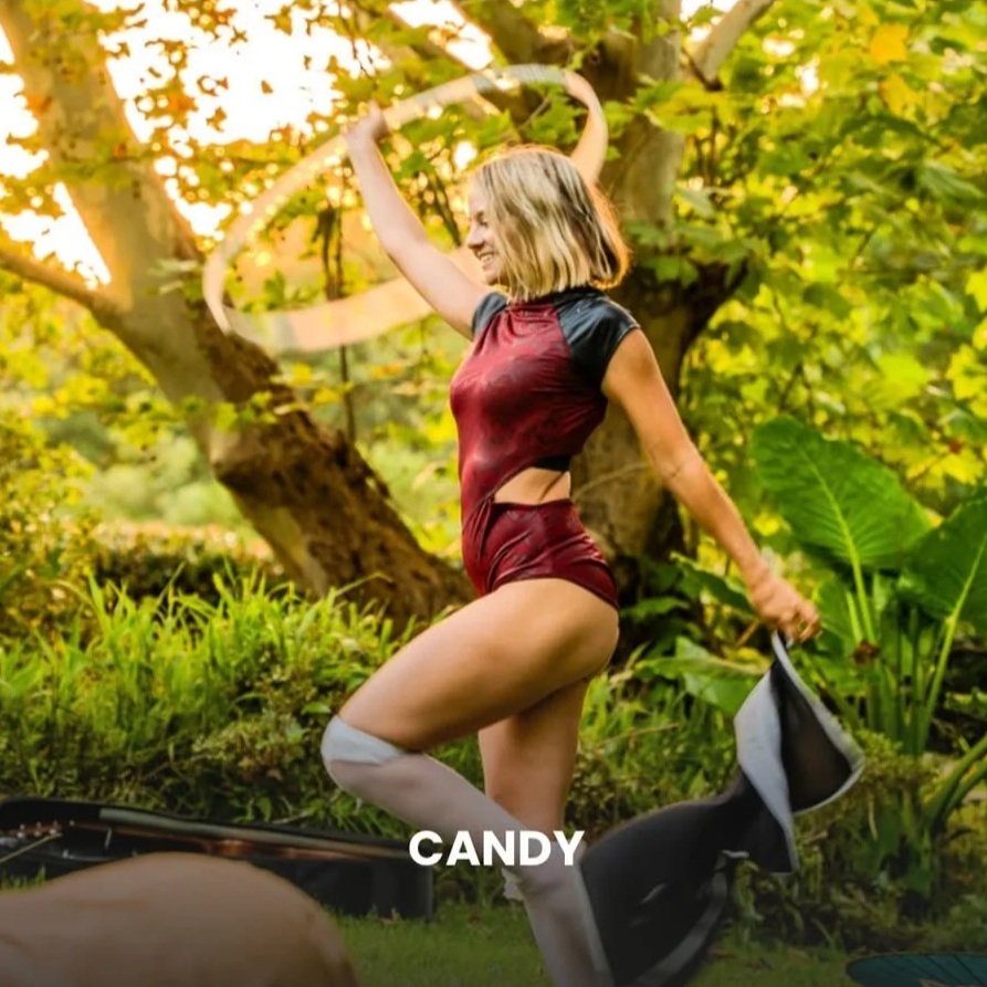 Book flow arts expert Sydney | CANDY creates captivating hoop performances | Artist Bookings