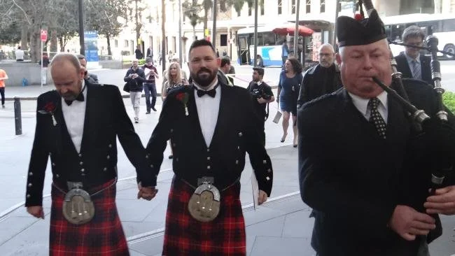 PIPERS OF DISTINCTION SYDNEY PIPE BAND CELTIC CELEBRATION HIRE