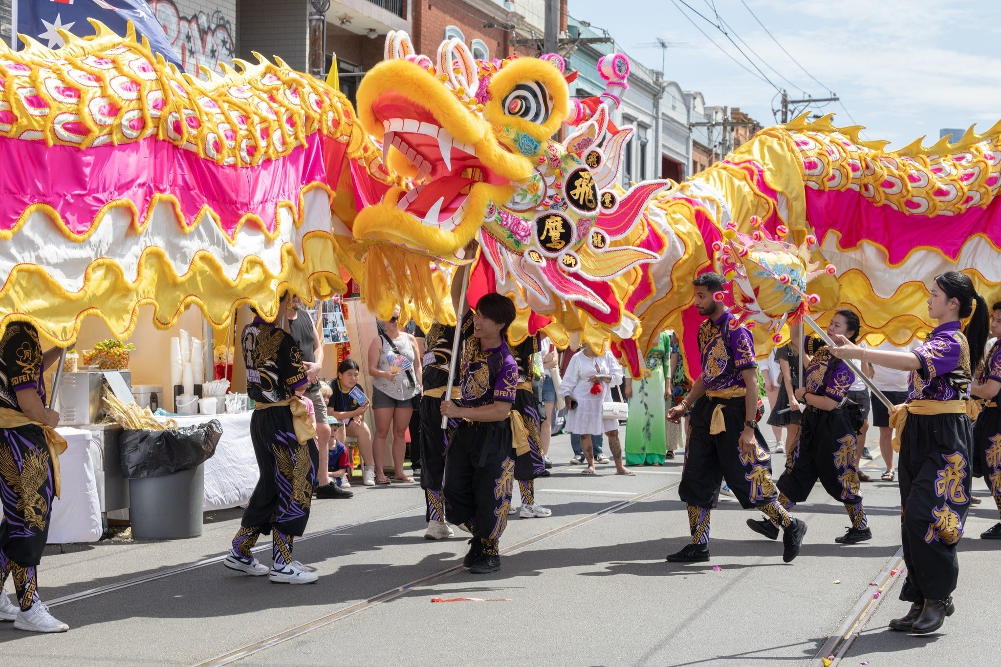 DRAGON DANCERS Melbourne cultural entertainment for corporate launches