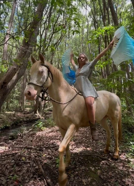 Book fire palms expert Sydney | CANDY enhances events with dynamic movement | Artist Bookings