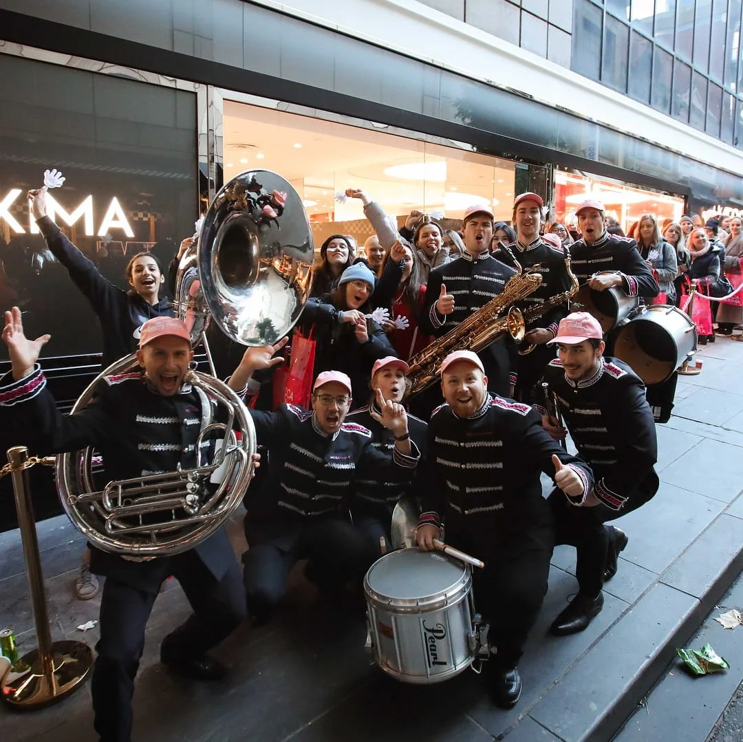 THE TEMPO TREKKERS MELBOURNE BRASS BAND WEDDING PERFORMANCE HIRE