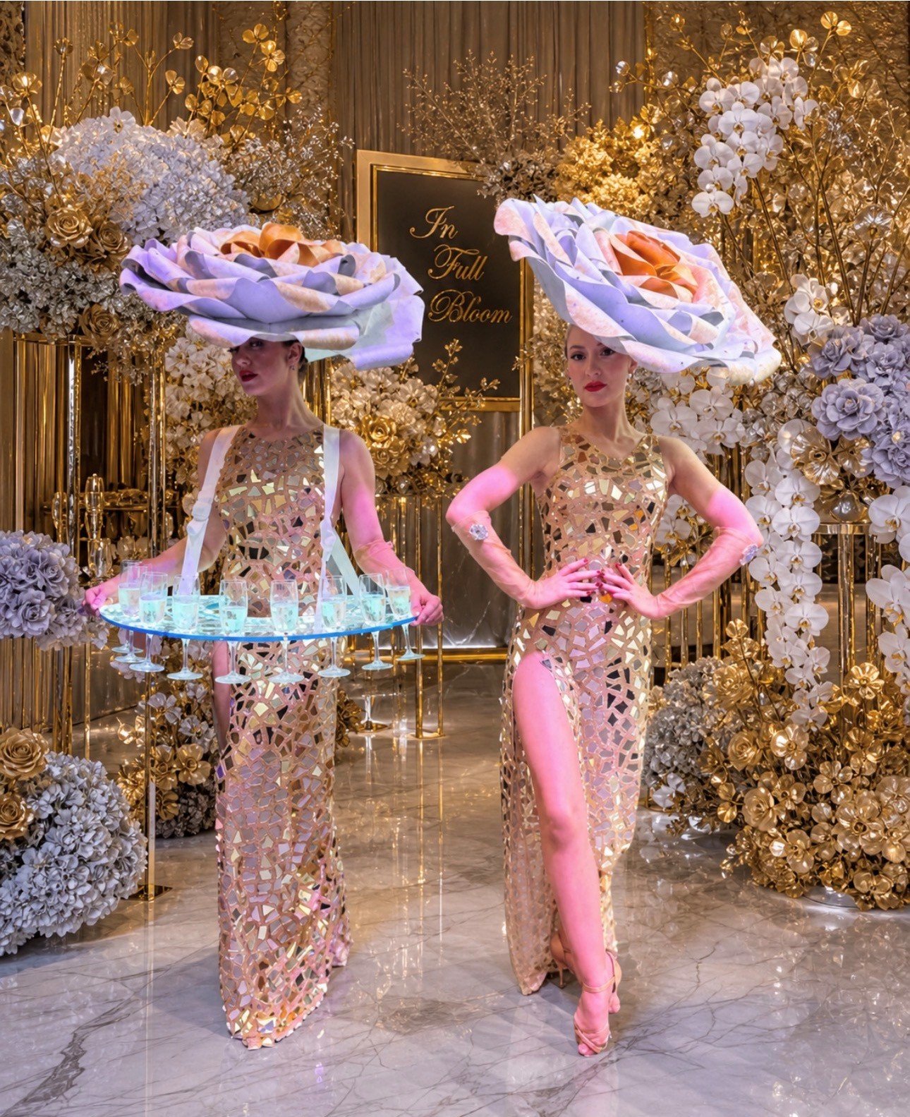 CHAMPAGNE TABLES MELBOURNE NOVELTY ACT PRIVATE FUNCTION PERFORMANCE