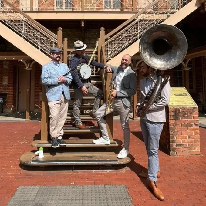 THE ATLANTIC ROVING BRASS BAND ADELAIDE BRASS ENSEMBLE PRIVATE FUNCTION HIRE