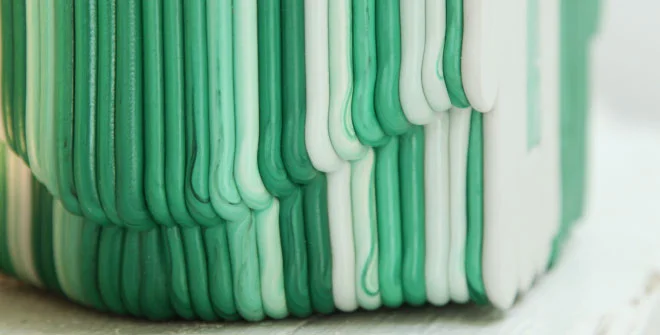 Image source: Julia Kubisty. Dirk Vander Kooij designed a collection of 3D printed chairs made out of recycled refrigerators.