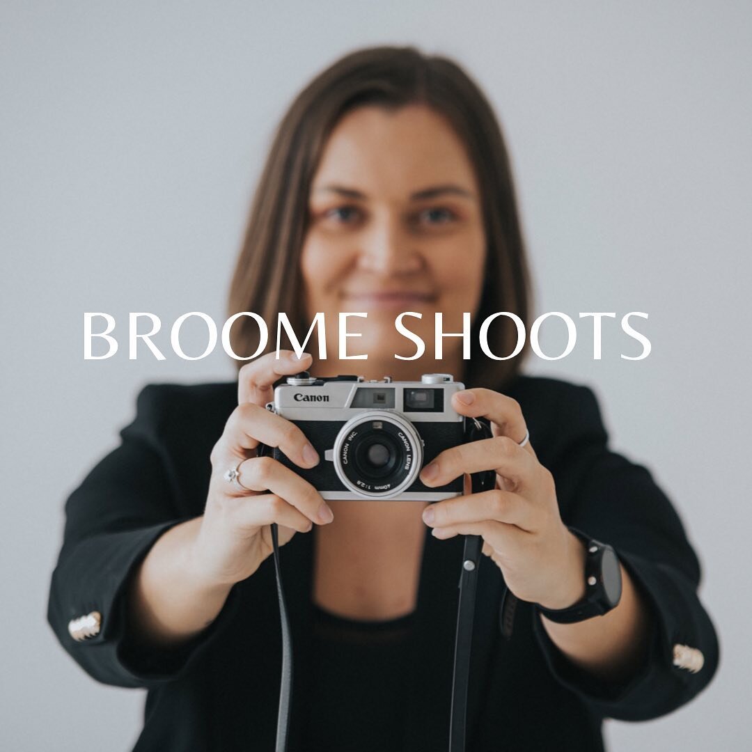 BROOME PHOTOSHOOT&hellip;

May is getting closer and closer and it&rsquo;s time to start booking your shoots with me in Broome. 

There are 3 different ways to book me:

➕ branding
➕ events
➕ family

I&rsquo;ll be taking bookings from the second week
