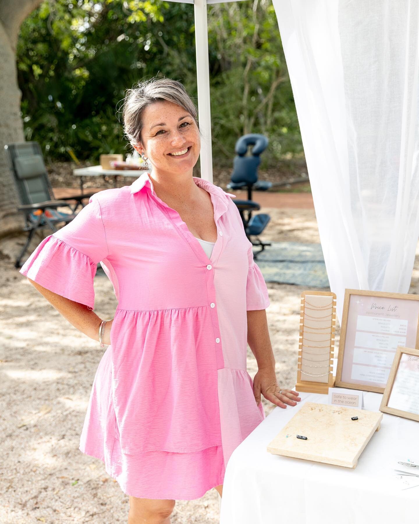 LEISA&hellip;

Loved capturing my friend Leisa&rsquo;s permanent jewellery @rae.and.jayde_ stall at the @broomemarkets last Saturday 😻

Btw, Leisa is the best! She is so busy with being a business owner, a mum and an all around legend and she still 