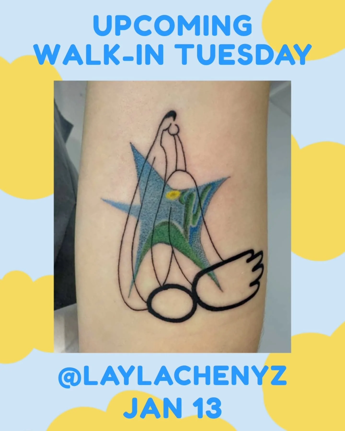 Next up for Walk-in Tuesday: @laylachenyz Jan 13!
.
👉 we host walk-ins every Tuesday with a different artist each week!
.
.
#tattoo #vancouvertattoo #vancouverart #yvr #vancouvertattooartist #tattooflash