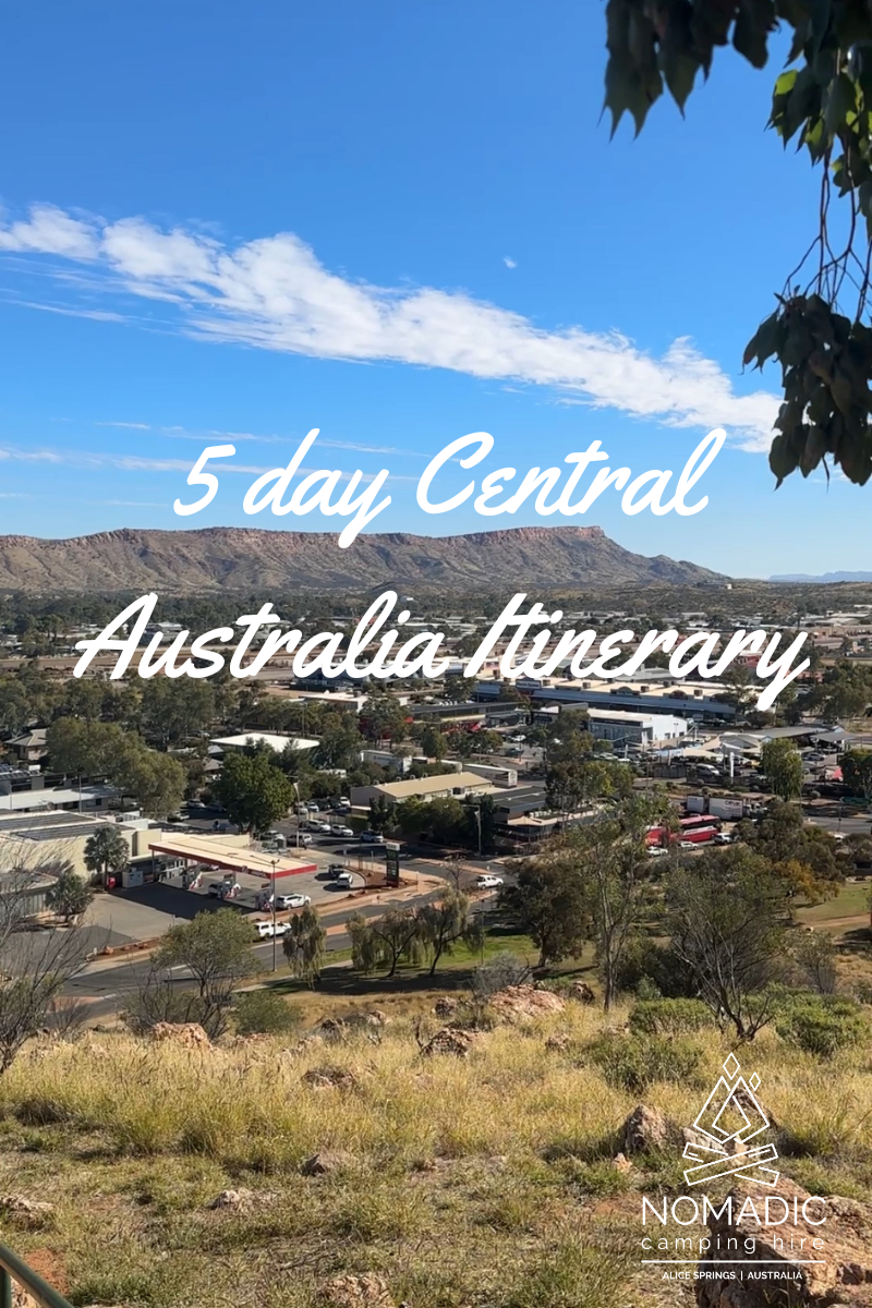 5-Day Central Australia Camping Itinerary