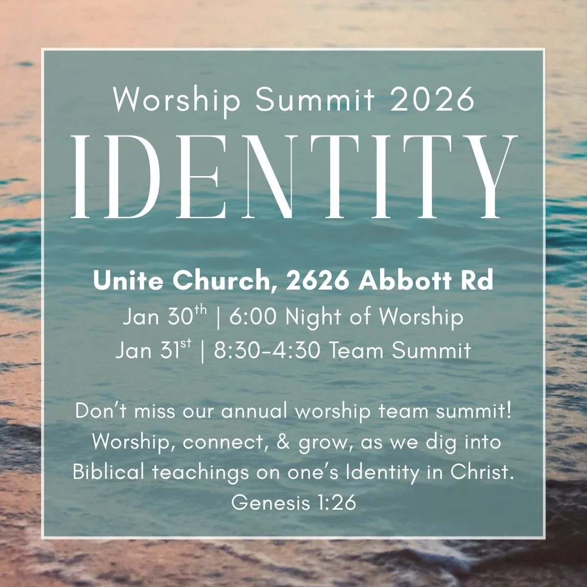 Worship Summit 2026