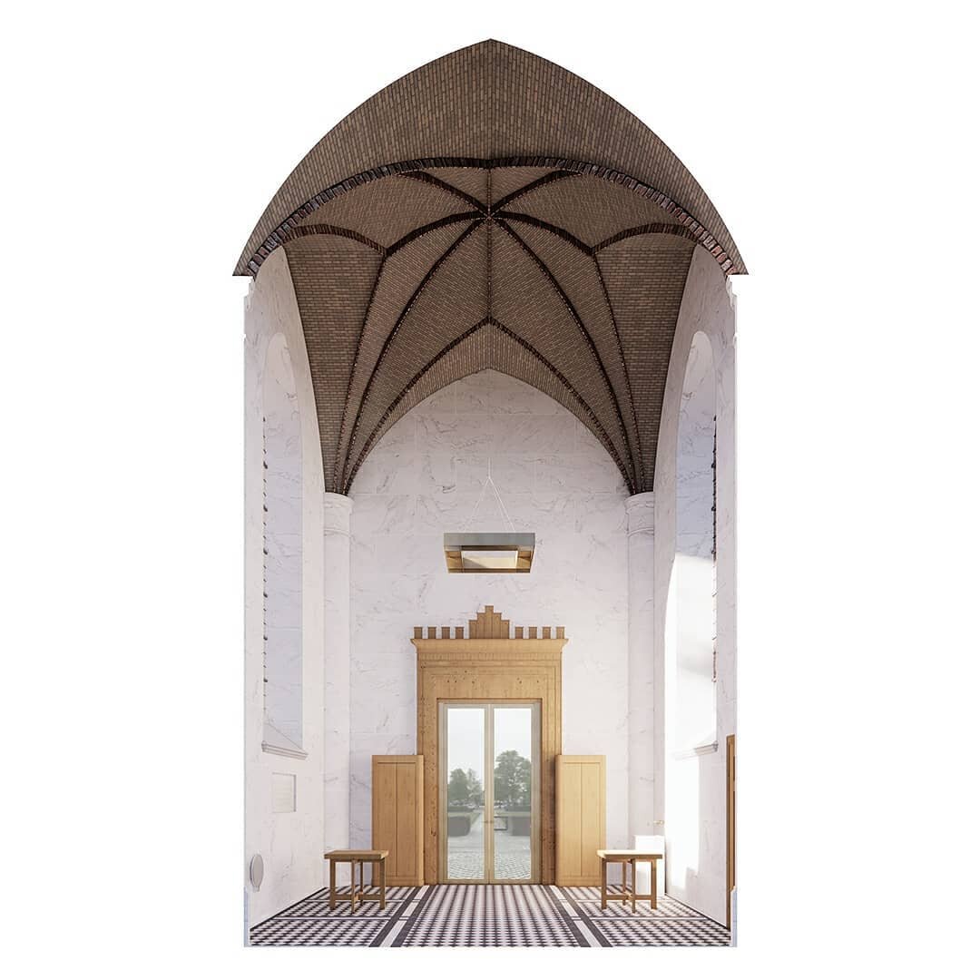 We have been lucky to work on a church porch &ndash; v&aring;benshus &ndash; for Sankt Johannes Kirke located in the heart of N&oslash;rrebro in Copenhagen. In the past, visitors used to store their weapons there due to these being banned inside the 