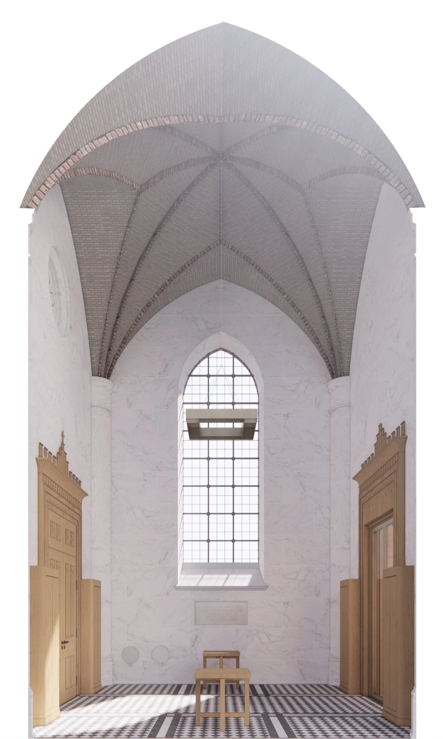 Ombygning af Sankt Johannes Kirkes våbenhus i København