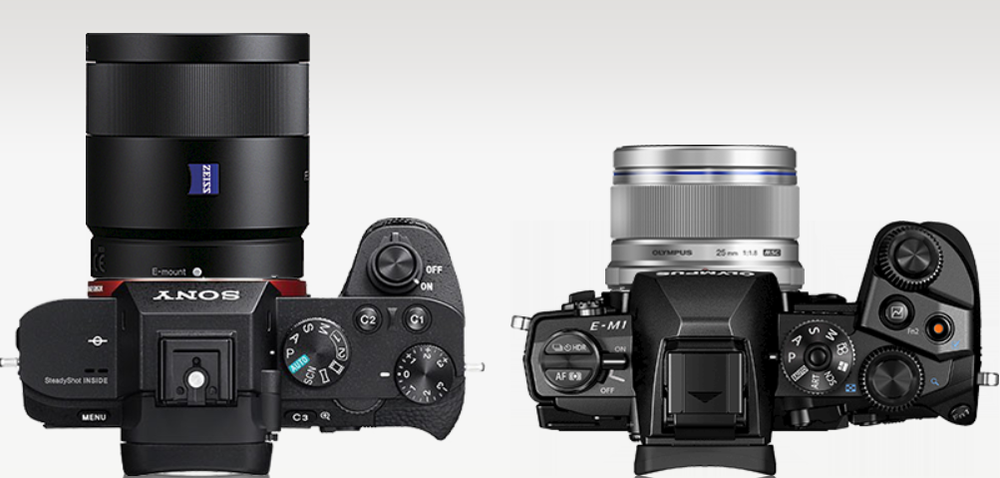Both of these lenses are 50mm focal length.