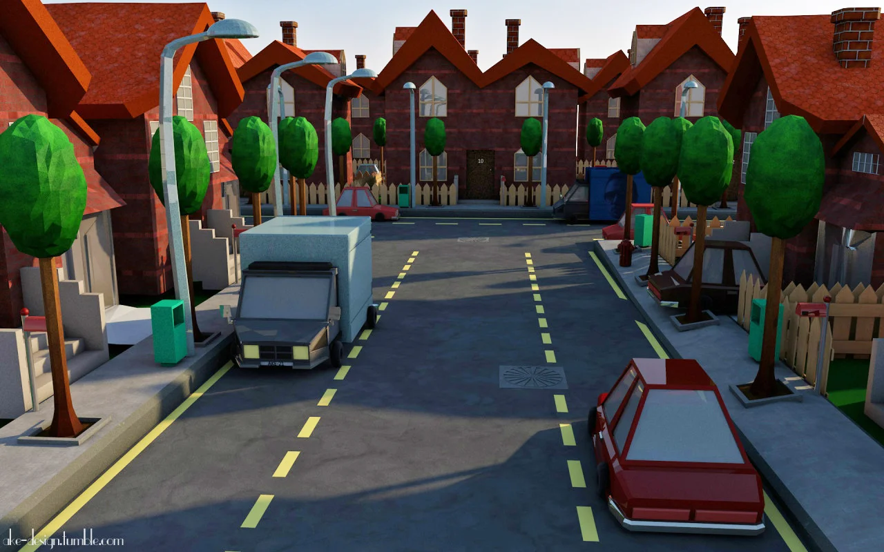 my lowpoly street.jpg