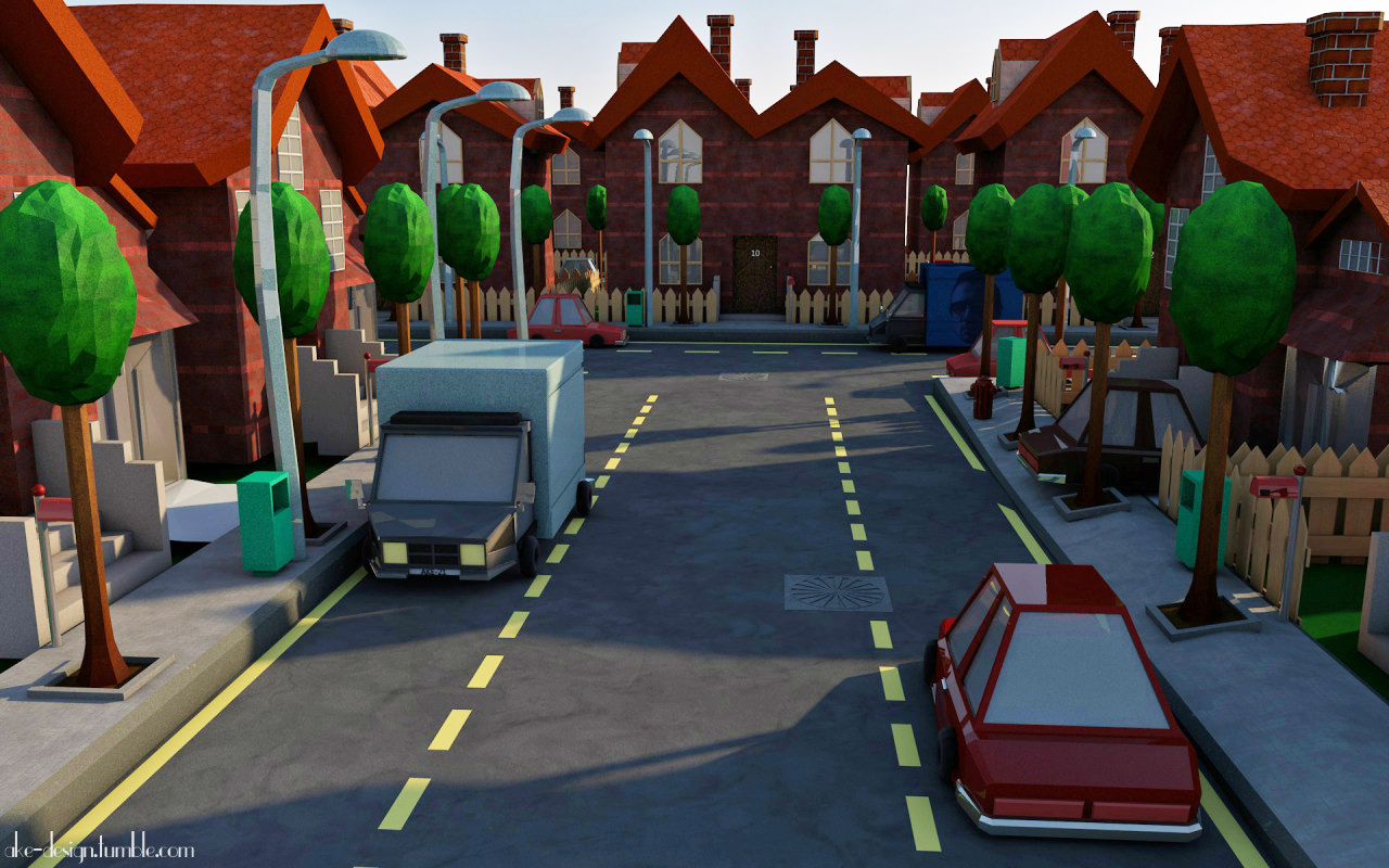 my lowpoly street.jpg