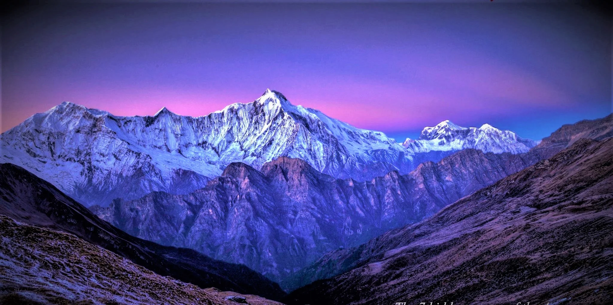 Everest, Himalayas/ Annapurna Pathway. Altitude: 18,000ft - 23.000 ft above sealevel