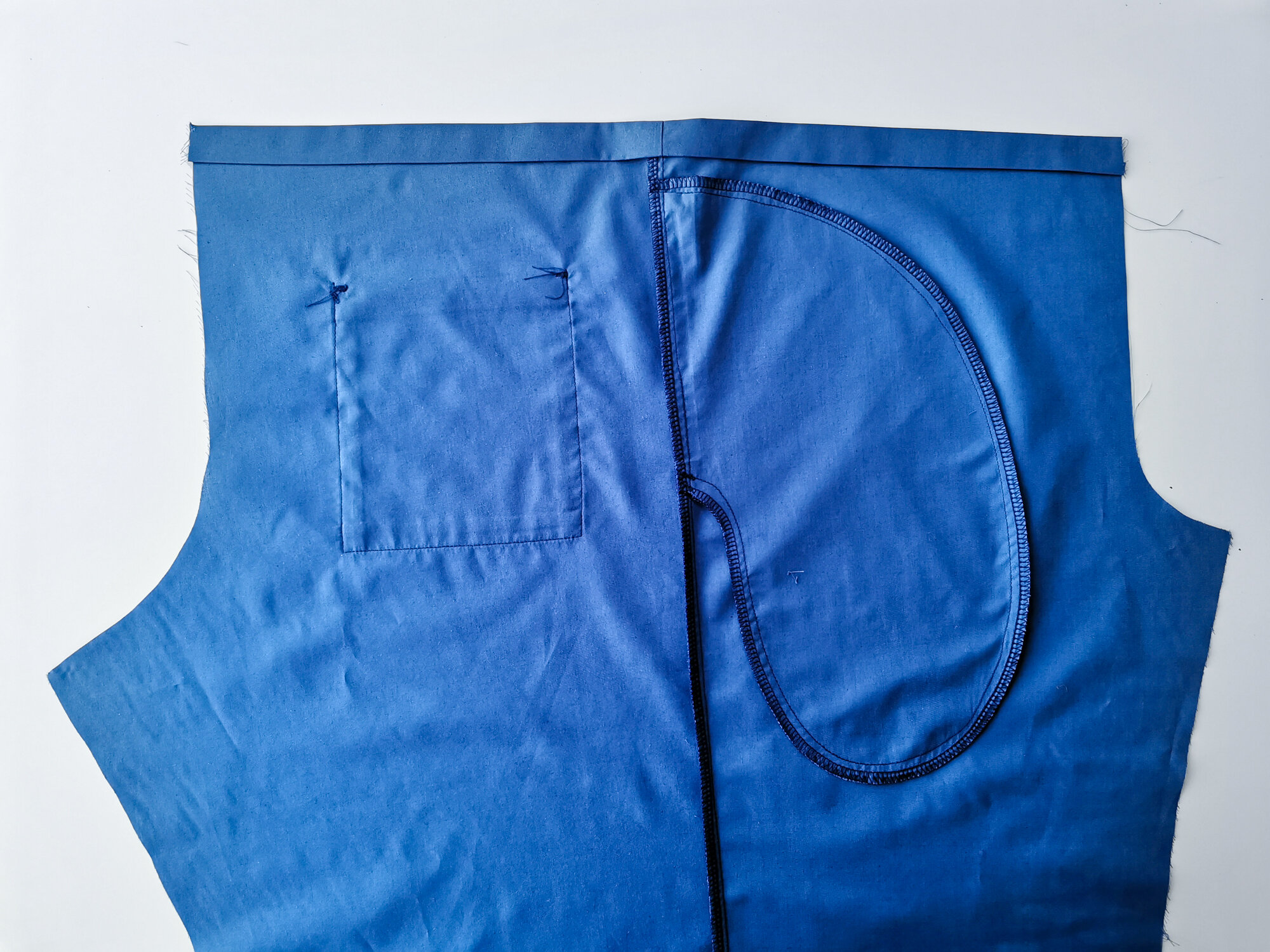 HOW TO MAKE SCRUBS FOR THE NHS - A STEP BY STEP PHOTO GUIDE — Dot n Cross