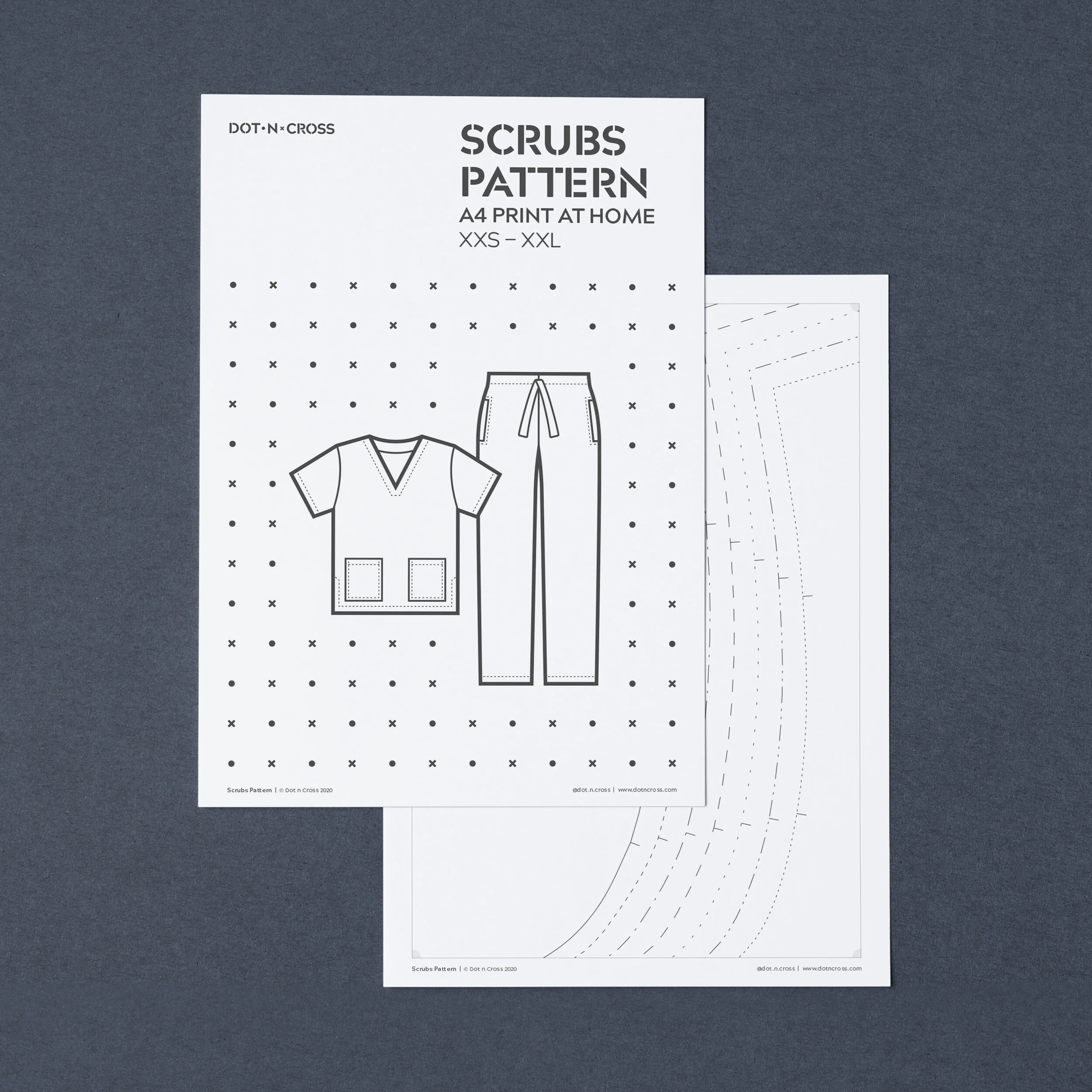 Small Scrub Pattern Free Printable Scrubs Pattern: Free Scrub Patterns – ZYKNPS
