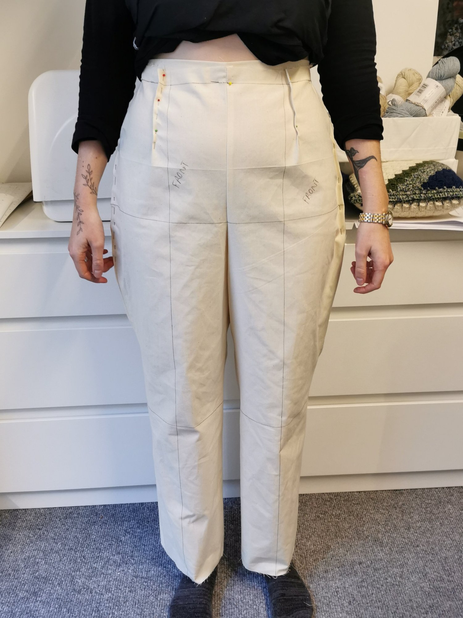 MAKE A TROUSER BLOCK // Wednesday 5, 12, 19, 26 March, 10am-1pm.
