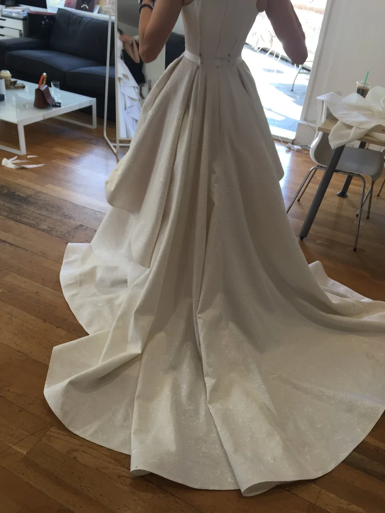sachin and babi light blue dress Essense of Australia D2342 – Nearly Newlywed