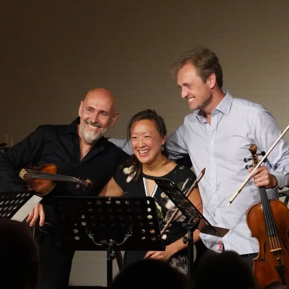  HAYDN PHIL INTERNATIONAL ACADEMY    19.-23.8.24, Eisenstadt, Orgelbauerhaus   Masterclass “The routs of classicism”   Enrico Onofri  Violin  Meesun Hong-Coleman  Violin  William Coleman  Viola 