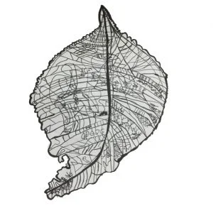 3D printed leaf design