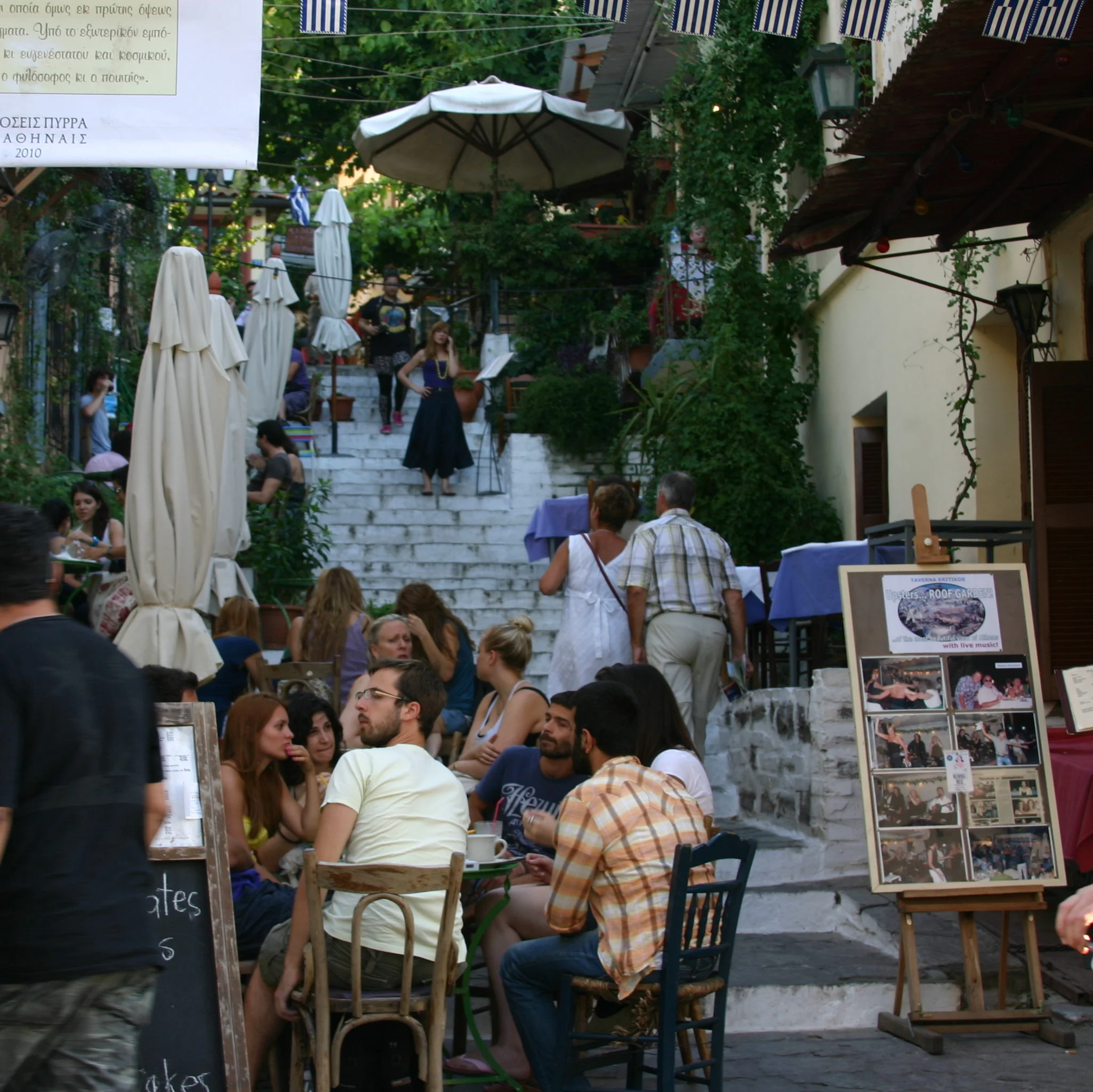 Pedestrian Streets & City Sidewalks