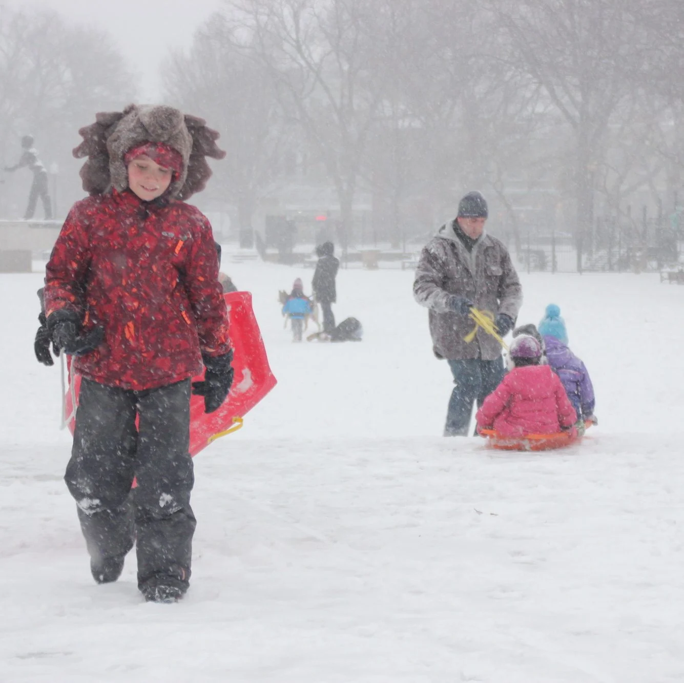 Trudging: A Photo Shoot