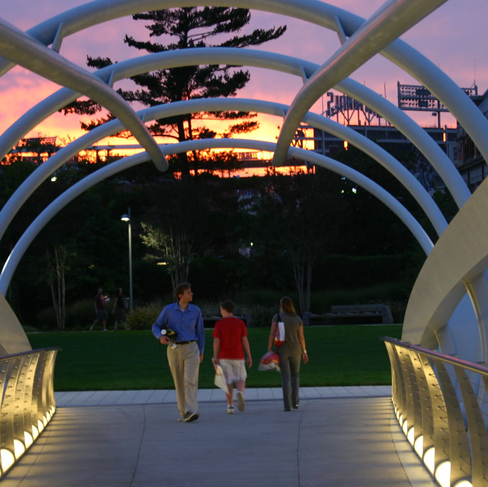 Sunset at Yards Park