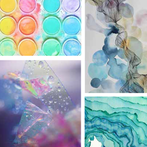 FLUID IRIDESCENCE by Renea Lynzee Design