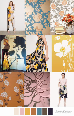 Pattern Curator FLORAL SILHOUETTE