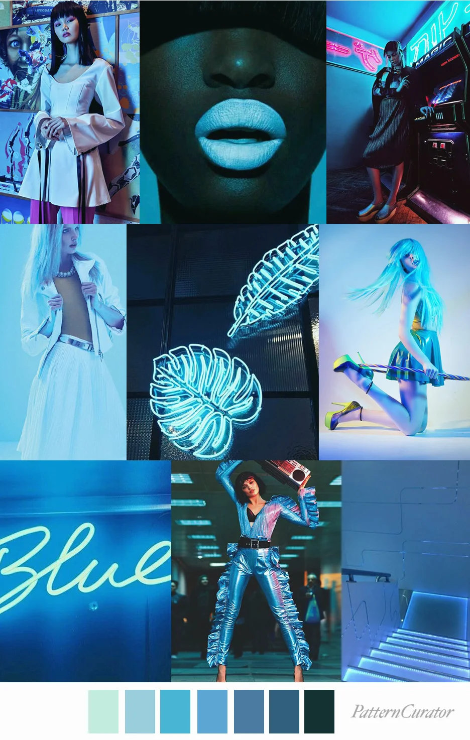 NEON BLUE