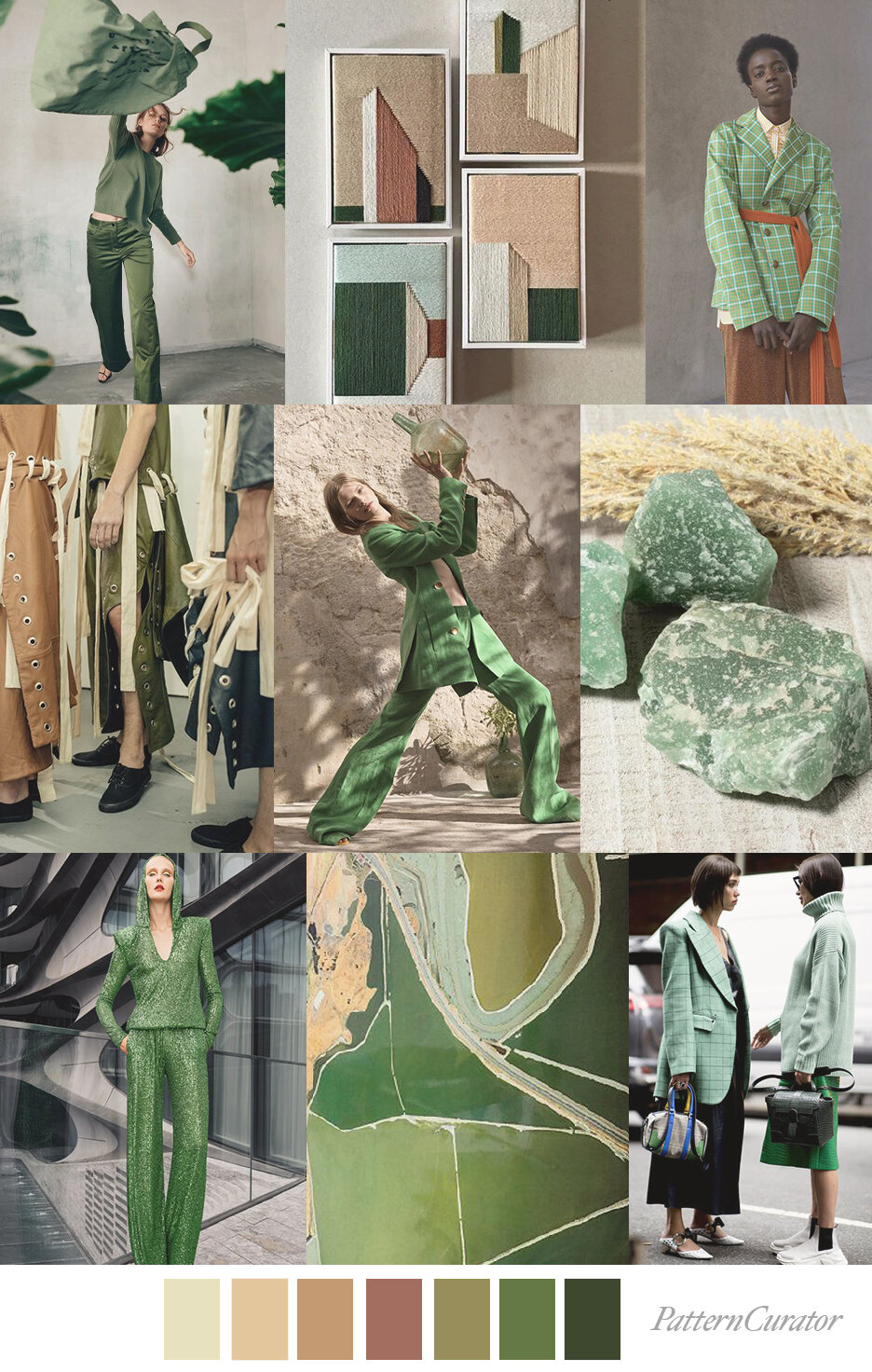 Pattern Curator GREEN ADVENTURINE