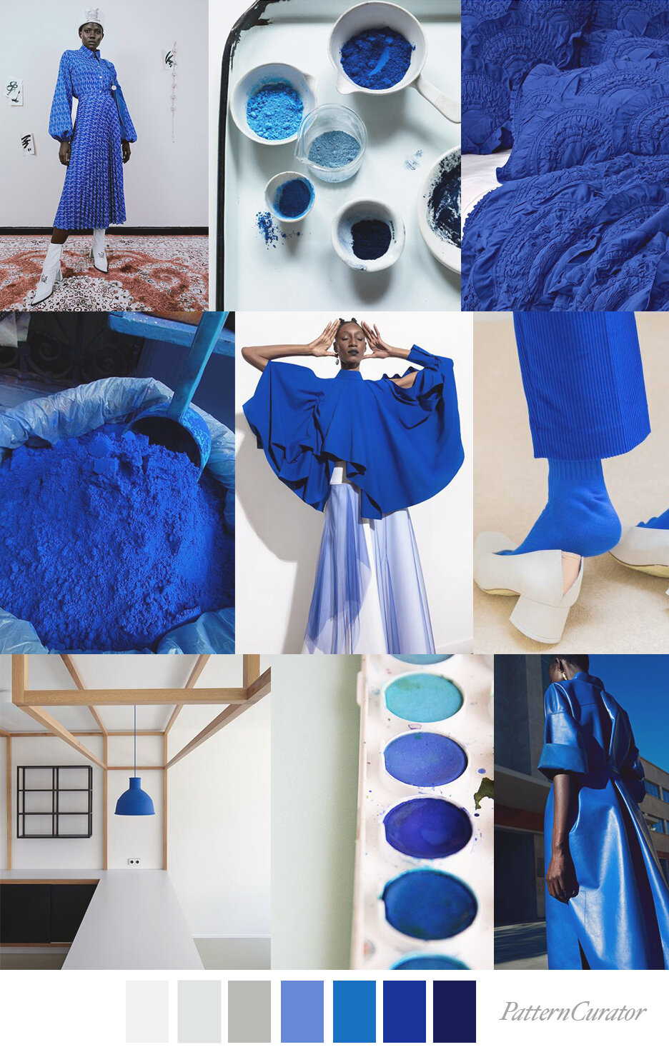 Pattern Curator DELPHINIUM BLUE