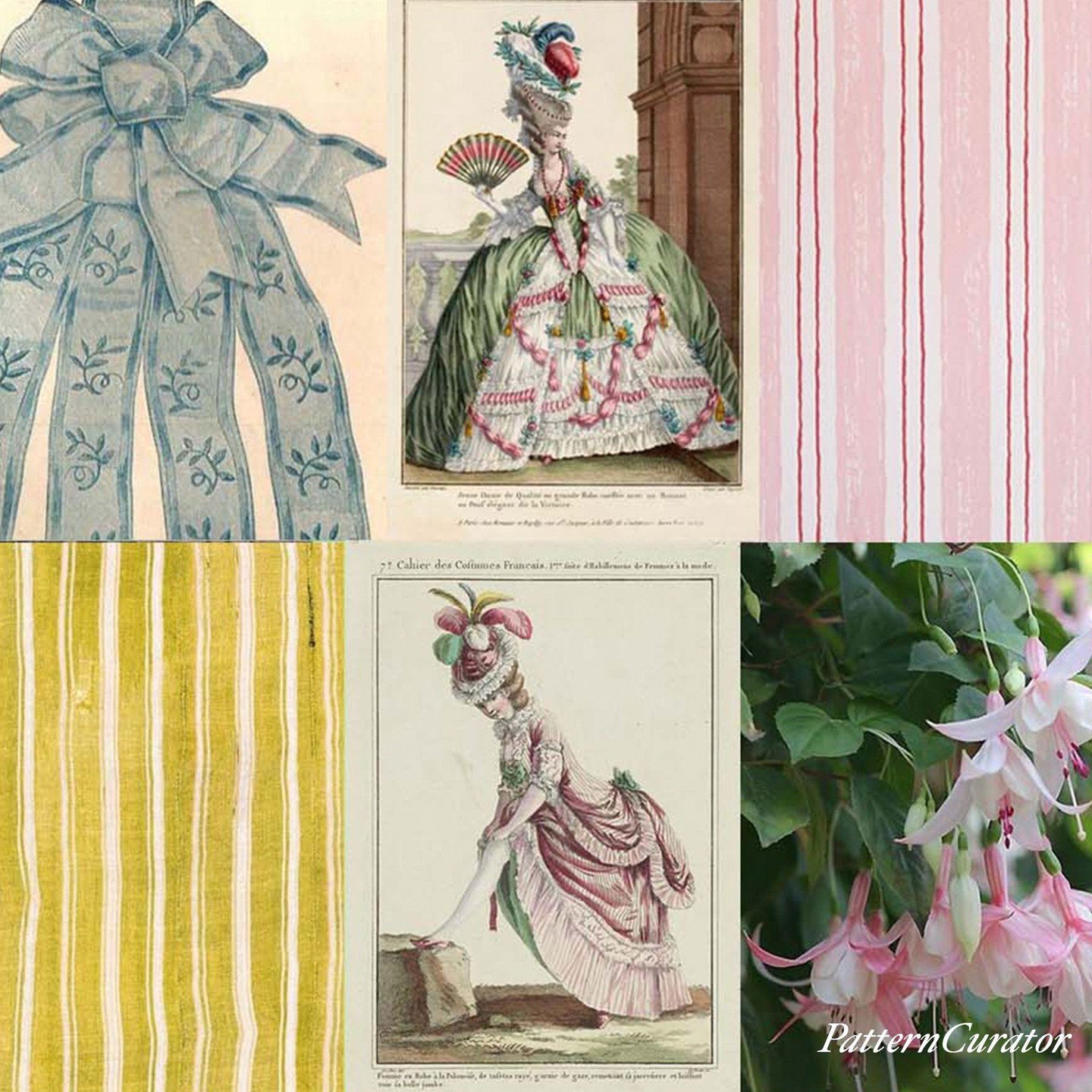 Ribbons &amp; Stripes mood board by Ella Barlow 🎀 

We had a lot of fun over the summer and did a lot of work in such a short amount of time. I stepped out of my comfort zone by mentoring and leading a group of up &amp; coming designers from England