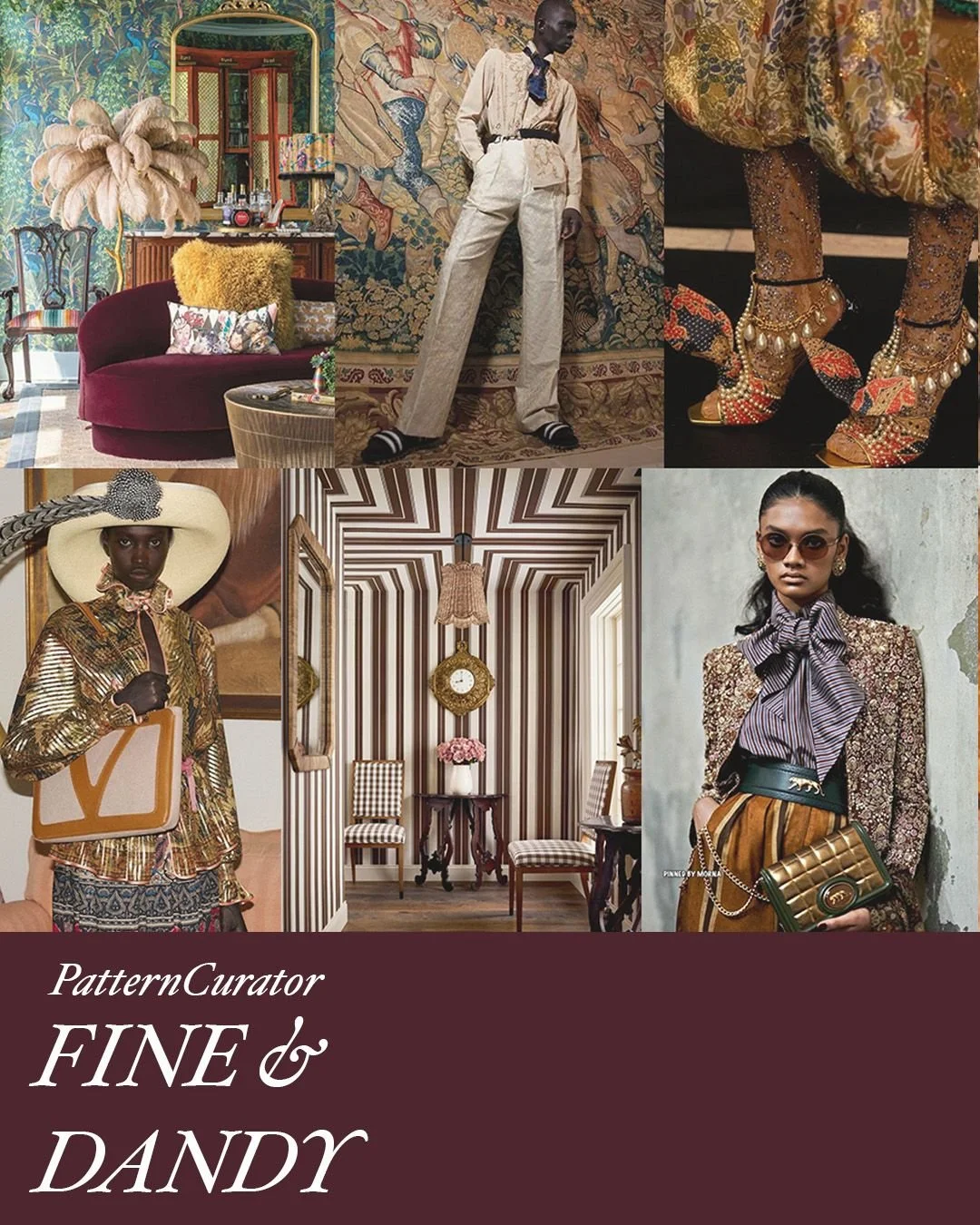 An ode to ornament, flourish, and unapologetic flair&mdash;this story takes cues from Superfine at The Met, where opulence meets eccentric charm. Think gilded textures, tapestry florals, exaggerated bows, and dandy stripes with a modern wink. It&rsqu